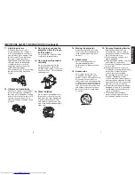 Предварительный просмотр 4 страницы Toshiba EW25U - TDP WXGA DLP Projector Owner'S Manual