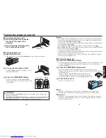 Предварительный просмотр 14 страницы Toshiba EW25U - TDP WXGA DLP Projector Owner'S Manual