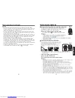 Предварительный просмотр 16 страницы Toshiba EW25U - TDP WXGA DLP Projector Owner'S Manual