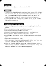 Preview for 2 page of Toshiba F-ATW60(W)US Instructions Manual