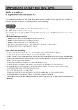 Preview for 2 page of Toshiba F-LSA20(W) PH Manual