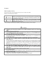 Preview for 2 page of Toshiba F Series Service Manual