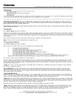 Preview for 4 page of Toshiba F45-AV423 - Qosmio - Core 2 Duo 1.66 GHz Specification