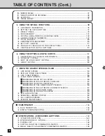 Preview for 8 page of Toshiba FC15 Operator'S Manual