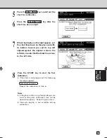 Preview for 99 page of Toshiba FC15 Operator'S Manual