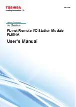 Preview for 1 page of Toshiba FL654A User Manual