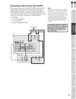 Preview for 11 page of Toshiba Flat Panel Television Owner'S Manual