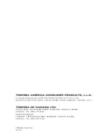 Preview for 12 page of Toshiba FPT-AG01U Owner'S Manual