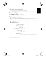 Preview for 7 page of Toshiba FPT-AG02G User Manual