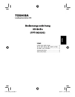 Preview for 15 page of Toshiba FPT-AG02G User Manual