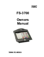 Предварительный просмотр 1 страницы Toshiba FS-3700 Series Owner'S Manual