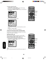 Preview for 16 page of Toshiba FSTPURE ColorStream 14AF42 Owner'S Manual