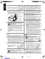 Preview for 4 page of Toshiba FSTPURE COLORSTREAM 14AF46 Owner'S Manual