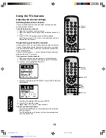 Предварительный просмотр 14 страницы Toshiba FSTPURE COLORSTREAM 14AF46 Owner'S Manual