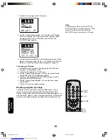 Preview for 16 page of Toshiba FSTPURE COLORSTREAM 14AF46 Owner'S Manual