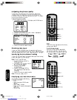 Preview for 24 page of Toshiba FSTPURE COLORSTREAM 14AF46 Owner'S Manual