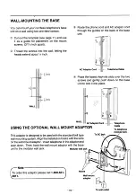 Preview for 10 page of Toshiba FT-1500 Owner'S Manual