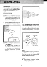 Предварительный просмотр 11 страницы Toshiba FT-3806 Owner'S Manual