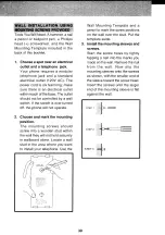 Предварительный просмотр 32 страницы Toshiba FT-3806 Owner'S Manual