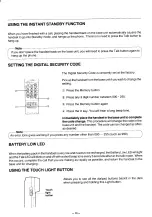 Preview for 13 page of Toshiba FT-6200 Owner'S Manual