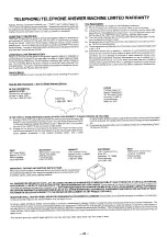 Preview for 22 page of Toshiba FT-6200 Owner'S Manual