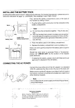 Preview for 11 page of Toshiba FT-6202 Owner'S Manual