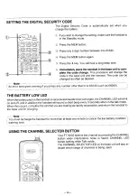 Preview for 15 page of Toshiba FT-6202 Owner'S Manual