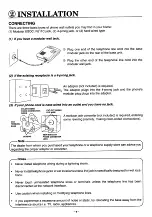 Preview for 9 page of Toshiba FT-6303 Owner'S Manual