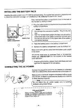 Preview for 11 page of Toshiba FT-6303 Owner'S Manual