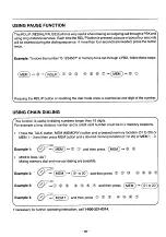 Preview for 20 page of Toshiba FT-6303 Owner'S Manual