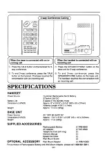 Preview for 24 page of Toshiba FT-6303 Owner'S Manual