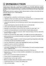 Preview for 4 page of Toshiba FT-6503 Owner'S Manual