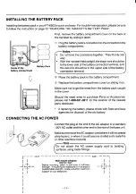 Preview for 11 page of Toshiba FT-6503 Owner'S Manual