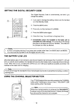 Preview for 16 page of Toshiba FT-6503 Owner'S Manual