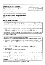 Preview for 20 page of Toshiba FT-6503 Owner'S Manual