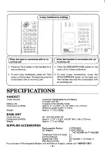 Preview for 24 page of Toshiba FT-6503 Owner'S Manual