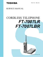 Toshiba FT-7007LBR Service Manual preview