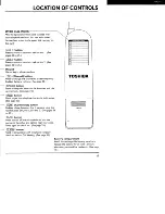 Preview for 18 page of Toshiba FT-7257 Owner'S Manual