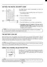 Preview for 19 page of Toshiba FT-7515 Owner'S Manual