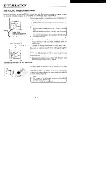 Предварительный просмотр 12 страницы Toshiba FT-7517 Owner'S Manual