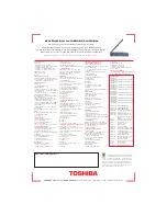 Preview for 2 page of Toshiba FT 8000 Specification