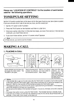 Preview for 11 page of Toshiba FT-8006 Owner'S Manual