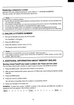 Preview for 16 page of Toshiba FT-8006 Owner'S Manual