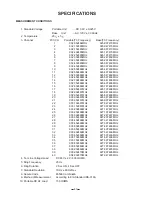 Предварительный просмотр 42 страницы Toshiba FT-8009 Service Manual