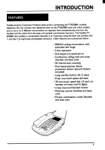 Preview for 9 page of Toshiba FT-8258 Owner'S Manual