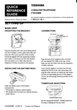 Preview for 61 page of Toshiba FT-8258 Owner'S Manual