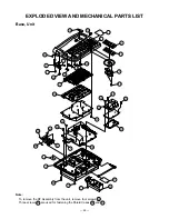 Предварительный просмотр 44 страницы Toshiba FT-8258 Service Manual