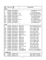 Предварительный просмотр 58 страницы Toshiba FT-8258 Service Manual