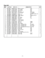 Предварительный просмотр 44 страницы Toshiba FT-8508 Service Manual