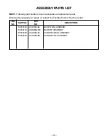 Preview for 62 page of Toshiba FT-8808 Service Manual